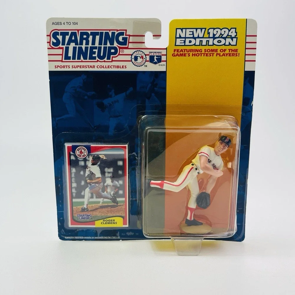 1994 MLB Roger Clemens Boston Red Sox Starting Lineup SLU Figure Card